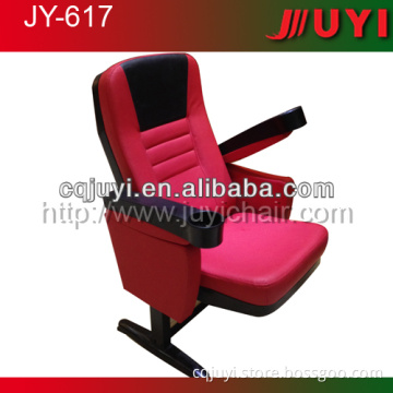 JY-617 factory price leather Theatr cadeira igreja lugares sentados celiner